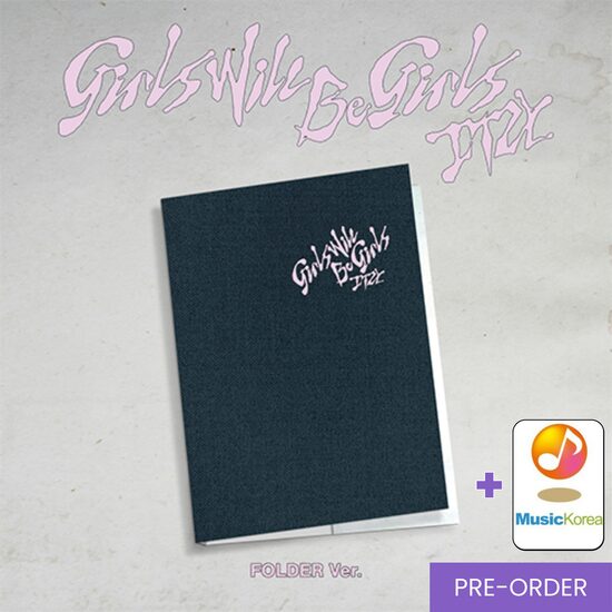 {PRE-ORDER} ITZY - 10th Mini Album [Girls Will Be Girls] (Folder Ver.) + MusicKorea Photocard